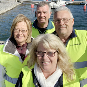 Hamnvärdar i Valdemarsviks gästhamn