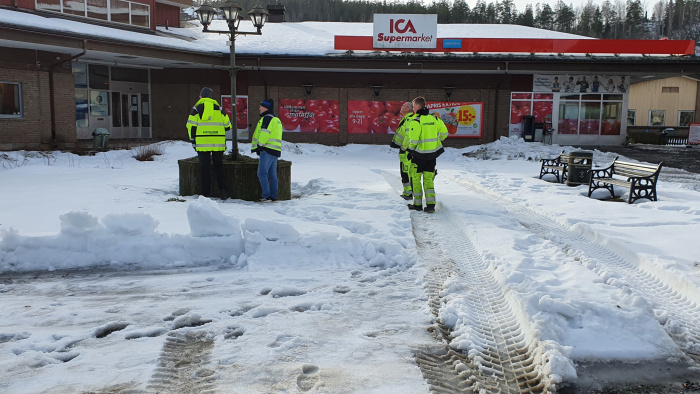 Iordningställande av Lilla Torget