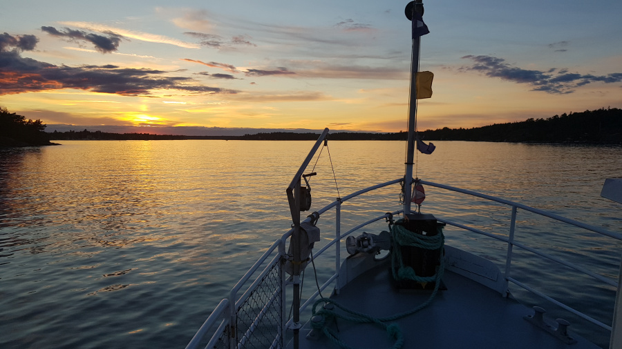 Kvällstur till Harstena