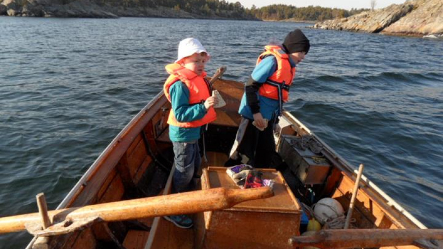 Fisketur från Harstena