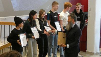 Entreprenörskapsträning för Vammarskolans 8:or