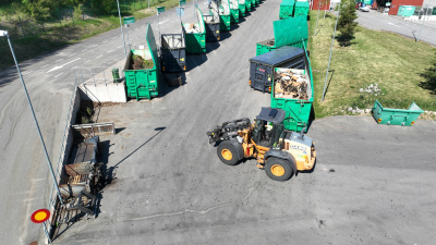 Automatisk debitering för företag på återvinningscentralen från 8 maj